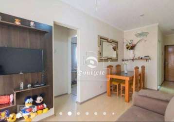 Apartamento à venda, 59 m² por r$ 399.999,90 - vila valparaíso - santo andré/sp