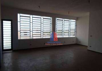Sala para alugar, 75 m² por r$ 1.200,00/mês - cechino - americana/sp