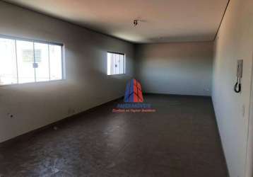 Sala para alugar, 40 m² por r$ 1.100,00/mês - antônio zanaga ii - americana/sp