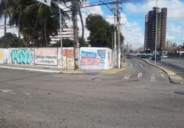 Terreno à venda localizado na av. engenheiro santana júnior esquina com avenida alberto sá | papicu