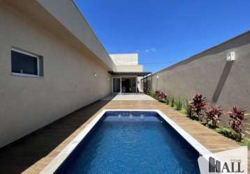 Casa em condomínio fechado com 3 quartos à venda na rod. transbrasiliana, centro, bady bassitt, 220 m2 por r$ 1.500.000