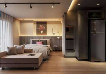 Connect studio com 1 dormitório à venda, 28 m² por r$ 305.295 - meireles - fortaleza/ce