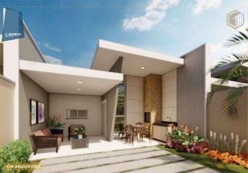 Casa à venda, 142 m² por r$ 560.000,00 - parque havai ii - eusébio/ce