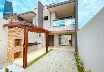 Casa à venda, 128 m² por r$ 480.000,00 - coité - eusébio/ce