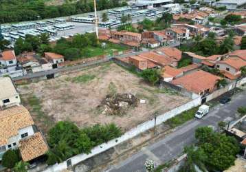 Terreno para alugar, 2496 m² por r$ 6.450,95/mês - cidade dos funcionários - fortaleza/ce