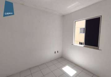 Apartamento com 2 dormitórios para alugar, 44 m² por r$ 890,00/mês - manuel sátiro - fortaleza/ce