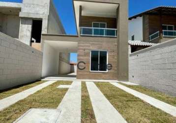 Casa com 3 dormitórios à venda por r$ 470.000,00 - urucunema - eusébio/ce