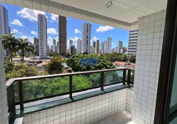 Apartamento com 2 quartos à venda na doutor berardo, 179, madalena, recife por r$ 450.000