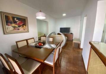 Flat com 3 dormitórios à venda, 127 m² por r$ 1.280.000,00 - centro - guarujá/sp