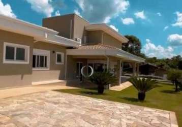 Casa com 4 dormitórios à venda, 350 m² por r$ 2.300.000,00 - parque xangrilá - campinas/sp