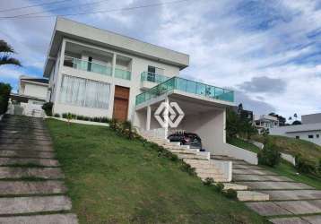 Casa com 4 dormitórios, 400 m² - venda por r$ 2.600.000 ou aluguel por r$ 13.916/mês - condominio residencial mirante do vale - jacareí/sp