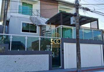 Casa com 3 dormitórios à venda, 250 m² por r$ 1.200.000,00 - coloninha - florianópolis/sc