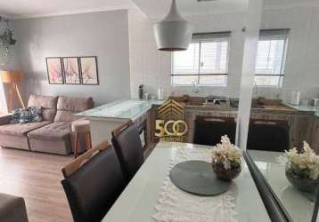 Apartamento com 2 dormitórios à venda, 68 m² por r$ 380.000,00 - passa vinte - palhoça/sc