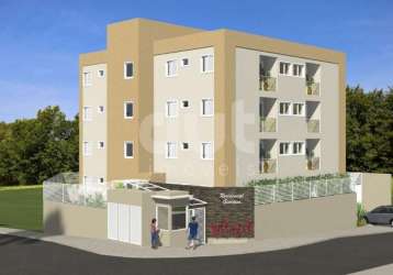 Apartamento com 2 quartos à venda na rua santo bredariol, 84, giardino d' itália, itatiba, 50 m2 por r$ 320.000