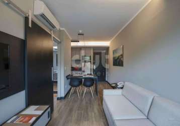 Flat com 1 quarto à venda na rua alecrins, 745, cambuí, campinas, 40 m2 por r$ 635.000