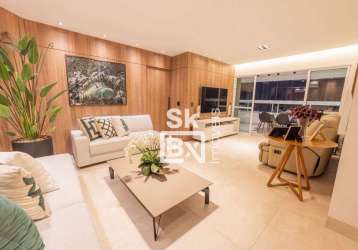 Apartamento com 2 suítes à venda, 135 m² por r$ 1.200.000 - tubalina - uberlândia/mg