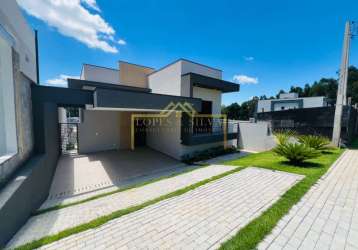 Casa de condomínio buona vita atibaia: 179m², 3 suítes, 2 banheiros - venda por r$1.350.000