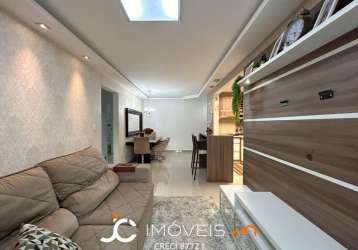 Apartamento com 3 dormitórios sendo 1 suíte à venda, 81 m² por r$ 360.000 - badenfurt - blumenau/sc