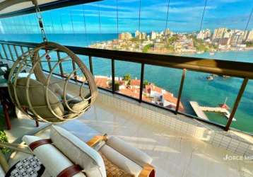 Cobertura com 3 dormitórios à venda por r$ 4.000.000,00 - praia do morro - guarapari/es