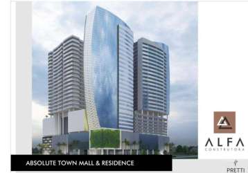Shopping absolut town mall &amp; residence no centro  - guaraparies
