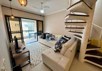 Cobertura com 4 dormitórios à venda, 311 m² por r$ 4.100.000 - riviera módulo 4 - bertioga/sp