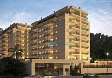 Apartamento com 2 dormitórios à venda, 69 m² por r$ 532.067,25 - vila itapanhau - bertioga/sp