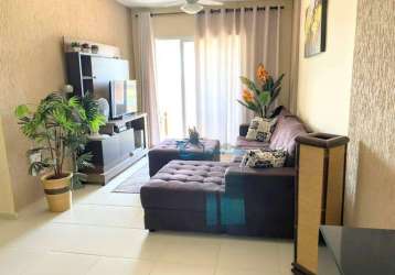 Apartamento com 3 dormitórios à venda, 119 m² por r$ 990.000,00 - jardim indaiá - bertioga/sp