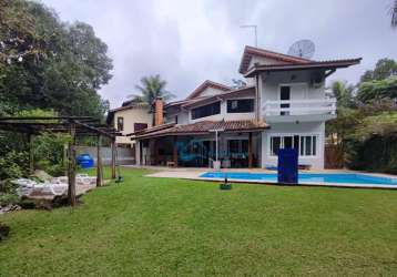 Casa com 5 dormitórios para alugar por r$ 7.000,00/dia - guaratuba ii - bertioga/sp