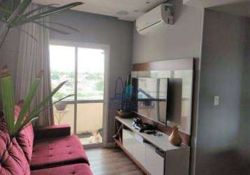 Apartamento com 3 dormitórios à venda, 69 m² por r$ 435.000 - cidade morumbi - são josé dos campos/sp