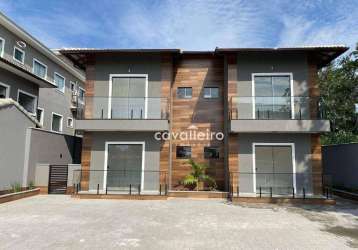 Apartamento com 2 dormitórios à venda, 62 m² por r$ 350.000,00 - jardim atlântico oeste (itaipuaçu) - maricá/rj