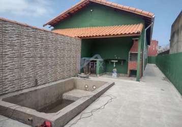 Casa para venda em itanhaém, jardim das palmeiras, 2 dormitórios, 1 suíte, 1 banheiro, 1 vaga