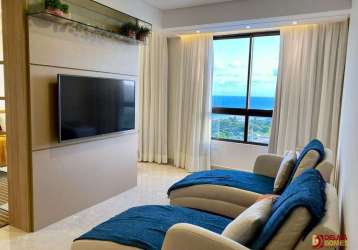 Cobertura com 2 quartos à venda na mar azul, 47, praia bela, pitimbu por r$ 750.000