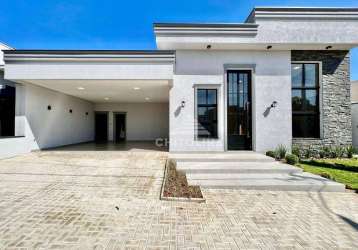 Casa com 4 suítes à venda, 220 m² por r$ 1.600.000 - condomínio portal dos pinheiros - itapetininga/sp