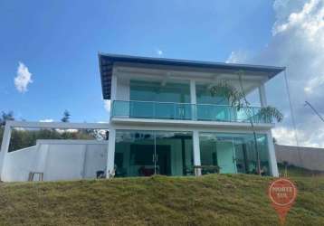 Casa com 3 dormitórios, 200 m² - venda por r$ 1.060.000,00 ou aluguel por r$ 5.000,00/mês - condomínio quintas do rio manso - brumadinho/mg