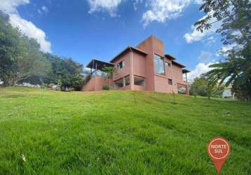 Casa com 2 dormitórios à venda, 120 m² por r$ 680.000,00 - condomínio quintas do rio manso - brumadinho/mg