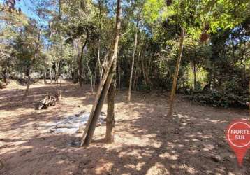 Terreno à venda, 1000 m² por r$ 70.000,00 - parque da cachoeira - brumadinho/mg
