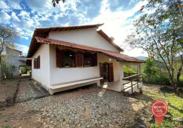Casa mobiliada com 3 dormitórios à venda, 200 m² por r$ 550.000 - condomínio quintas do rio manso - brumadinho/mg