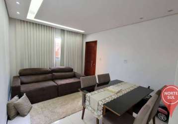 Apartamento área privativa com 3 quartos à venda, 78 m² por r$ 240.000 - tereza cristina - são joaquim de bicas/mg