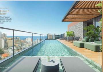 Quarto e sala e 2 suites na barra - jardim brasil - vista mar - infra - omni