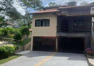 Casa com 2 dormitórios para alugar, 230 m² por r$ 8.500,00/mês - condomínio arujá 5 - arujá/sp