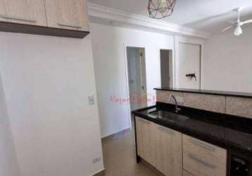 Oportunidade única- apartamento com 2 dormitórios/ 1 suíte à venda, 50 m² por r$ 230.000 - portão - arujá/sp