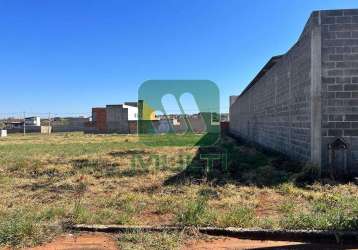 Terreno em condomínio fechado à venda em laranjeiras, uberlândia  por r$ 750.000