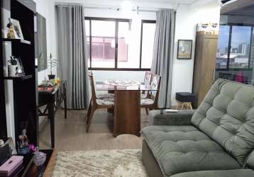 Apartamento totalmente mobiliado no condomínio smart flat no centro para venda com 46 m²