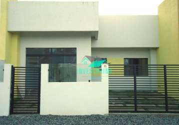 Casa com 2 dormitórios à venda, 55 m² por r$ 213.000,00 - itapema do sai - itapoá/sc