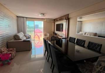 Excelente apartamento com 3 dormitórios à venda, 120 m² por r$ 975.000 - praia do pecado - macaé/rj.