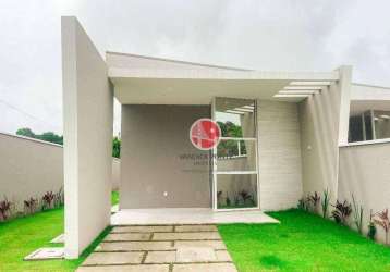 Casa com 3 dormitórios à venda, 116 m² por r$ 580.000,00 - timbu - eusébio/ce
