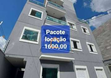 Apartamento com 2 dormitórios, 38 m² - venda por r$ 230.000 ou aluguel por r$ 1.600/mês - vila dalila - são paulo/sp