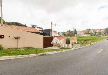 Casa com 2 dormitórios à venda por r$ 260.000,00 - barreirinha - curitiba/pr