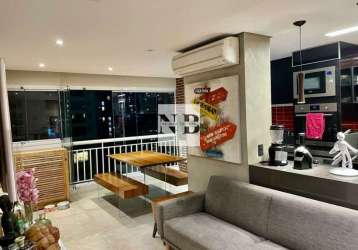 Vanguarda morumbi apartamento mobiliado à venda de 74m² com 2 dormitórios sendo 1 suíte e 2 vagas