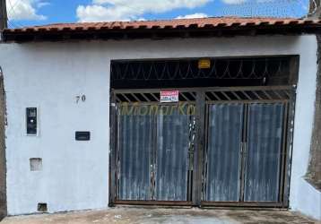 Casa para venda em cidade aracy de 55.00m² com 1 quarto e 1 garagem